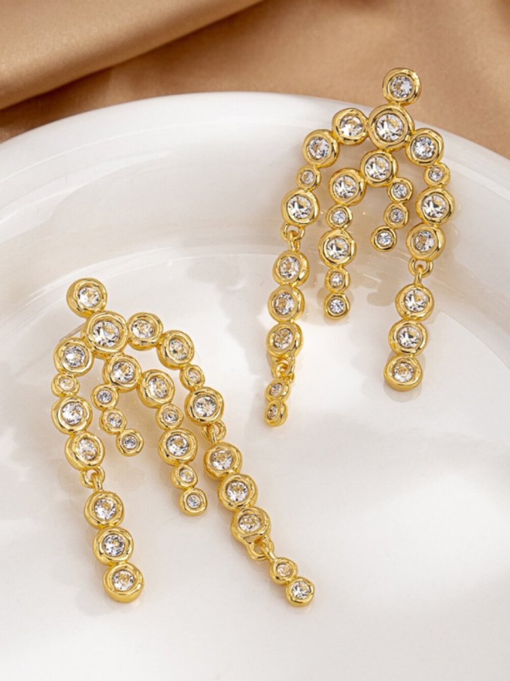Alexis Bittar Bubble Pav�� Stud Earrings